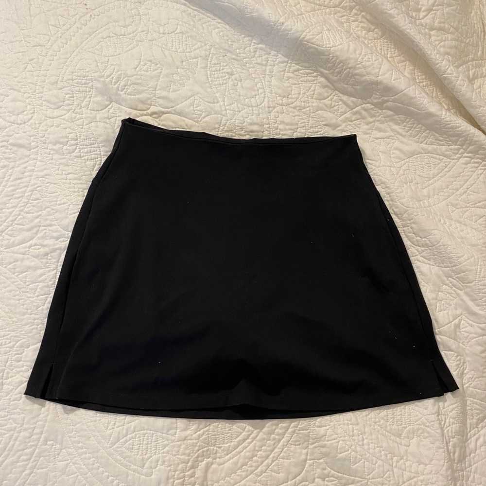 Girlfriend Collective Black Skort